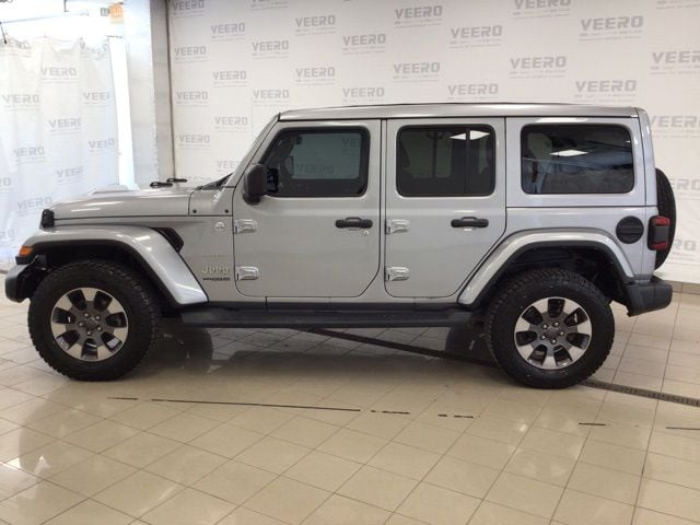Used 2019 Jeep Wrangler Unlimited Sahara with VIN 1C4HJXEG3KW651038 for sale in Morris, Minnesota
