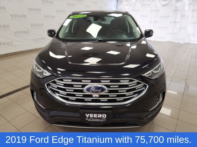 Used 2019 Ford Edge Titanium with VIN 2FMPK4K9XKBB18758 for sale in Morris, Minnesota