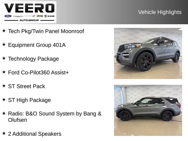 Used 2022 Ford Explorer ST with VIN 1FM5K8GC6NGB96762 for sale in Morris, Minnesota