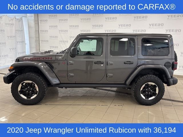 Used 2020 Jeep Wrangler Unlimited Rubicon with VIN 1C4HJXFG6LW108010 for sale in Morris, Minnesota