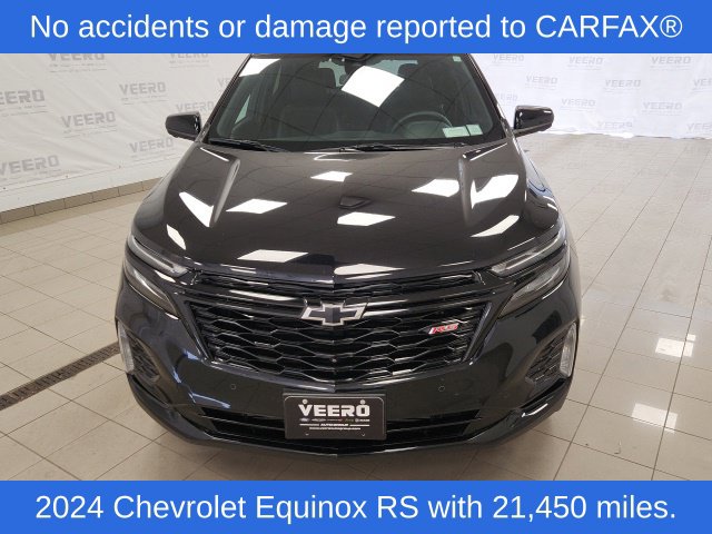 Used 2024 Chevrolet Equinox RS with VIN 3GNAXWEG7RL175295 for sale in Morris, Minnesota