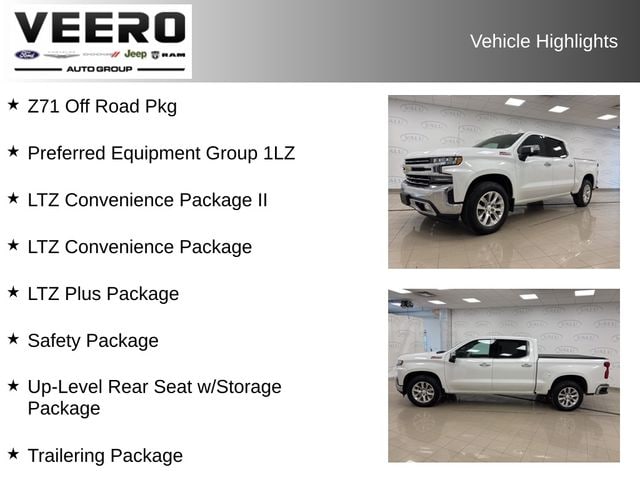 Used 2020 Chevrolet Silverado 1500 LTZ with VIN 3GCUYGEL1LG395280 for sale in Morris, Minnesota