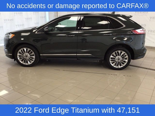 Used 2022 Ford Edge Titanium with VIN 2FMPK4K90NBA20262 for sale in Morris, Minnesota