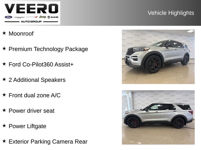 Used 2021 Ford Explorer ST with VIN 1FM5K8GCXMGB74259 for sale in Morris, Minnesota