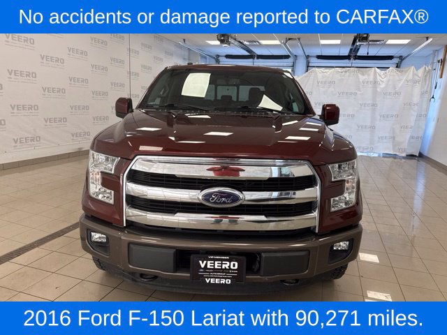 Used 2016 Ford F-150 Lariat with VIN 1FTEW1EP8GKD65136 for sale in Morris, Minnesota