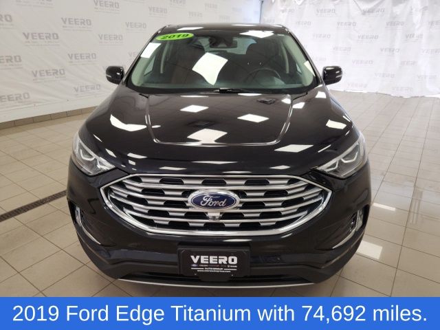 Used 2019 Ford Edge Titanium with VIN 2FMPK4K9XKBB18758 for sale in Morris, Minnesota