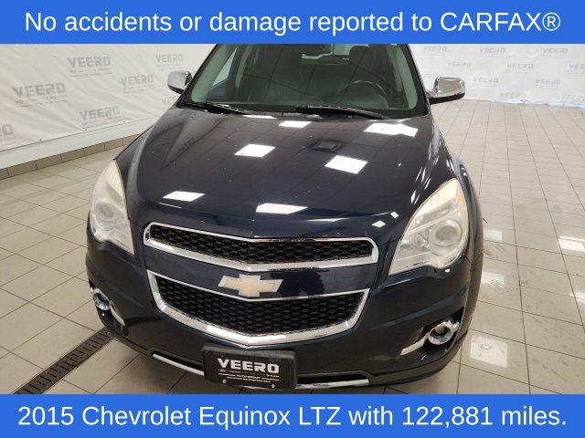 Used 2015 Chevrolet Equinox LTZ with VIN 2GNFLHEK1F6371637 for sale in Morris, Minnesota