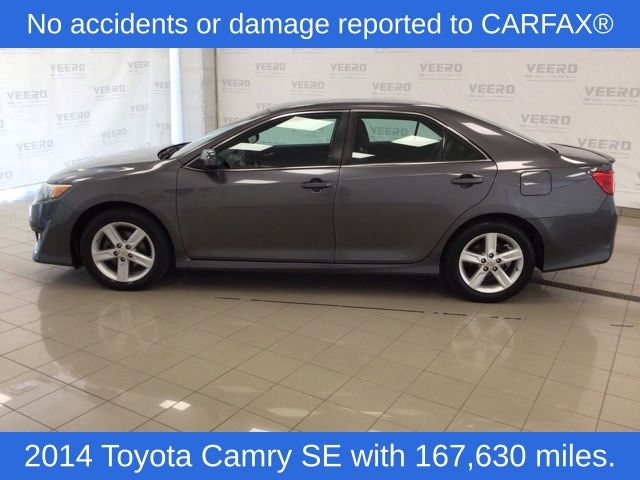 Used 2014 Toyota Camry SE with VIN 4T1BF1FK1EU416558 for sale in Morris, Minnesota
