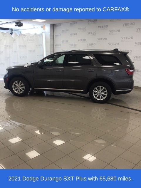 Used 2021 Dodge Durango SXT Plus with VIN 1C4RDJAG8MC610844 for sale in Morris, Minnesota