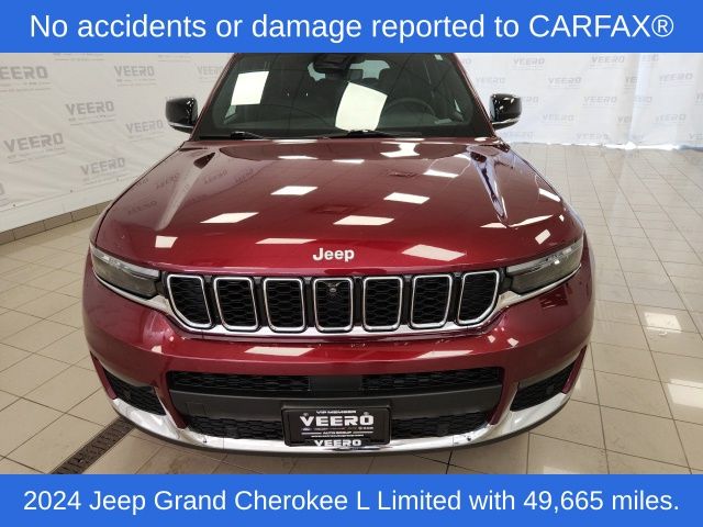 Used 2024 Jeep Grand Cherokee L Limited with VIN 1C4RJKBG1R8575801 for sale in Morris, Minnesota