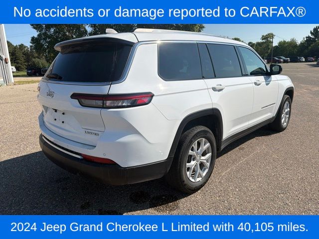 Used 2024 Jeep Grand Cherokee L Limited with VIN 1C4RJKBGXR8921831 for sale in Morris, Minnesota