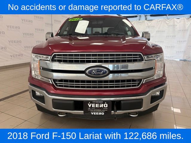 Used 2018 Ford F-150 Lariat with VIN 1FTEW1EGXJKD81247 for sale in Morris, Minnesota