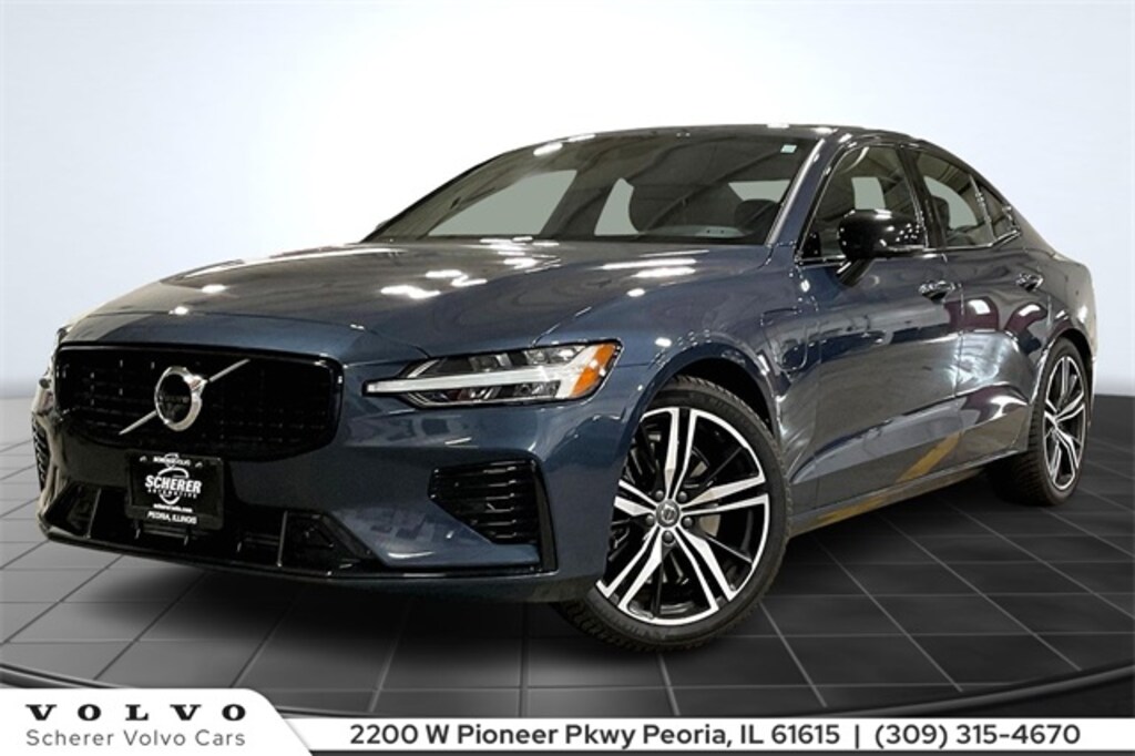 Used 2021 Volvo S60 Recharge Plug-In Hybrid T8 R-Design Sedan
