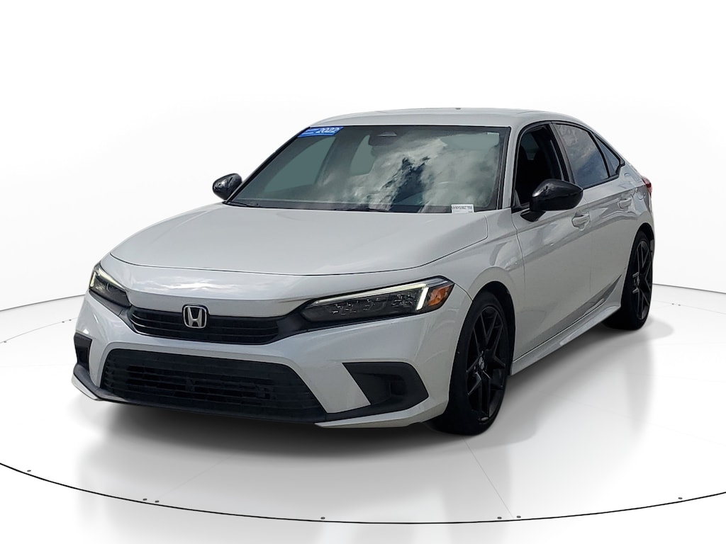 Certified 2022 Honda Civic Sedan Sport Sport CVT