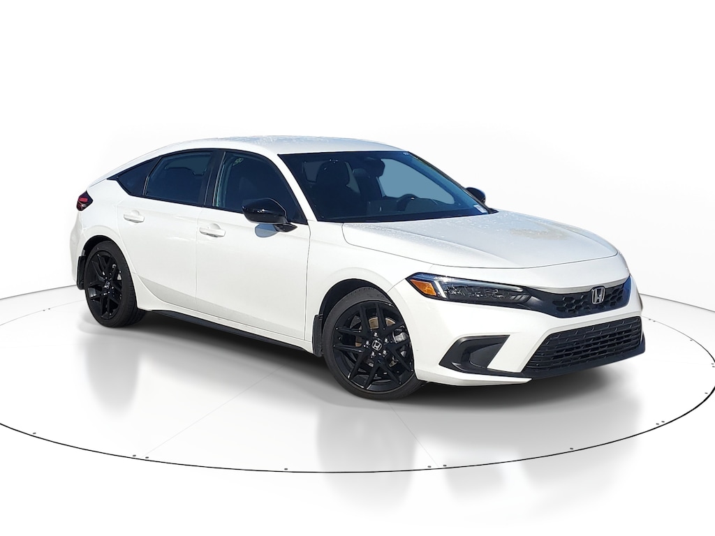 Certified 2024 Honda Civic Hatchback Sport Sport CVT