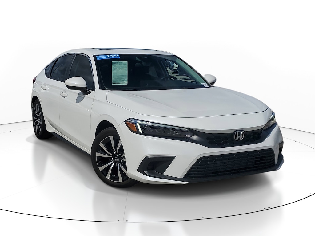 Certified 2023 Honda Civic Hatchback EX-L EX-L CVT