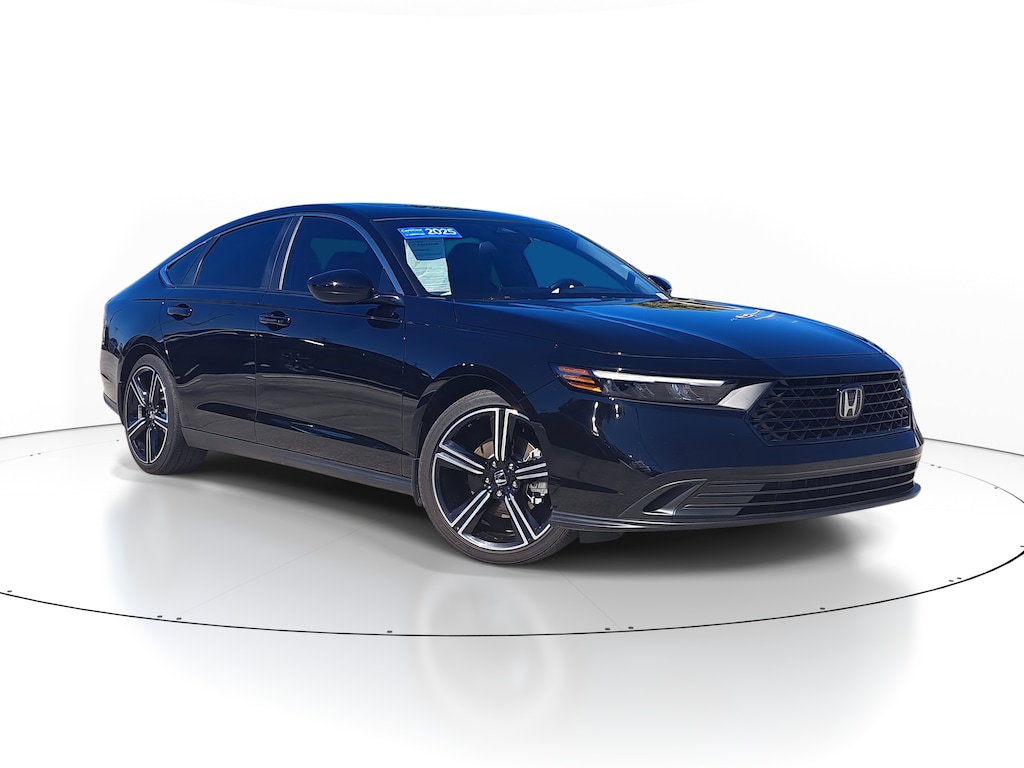 Certified 2025 Honda Accord Hybrid Sport Sedan