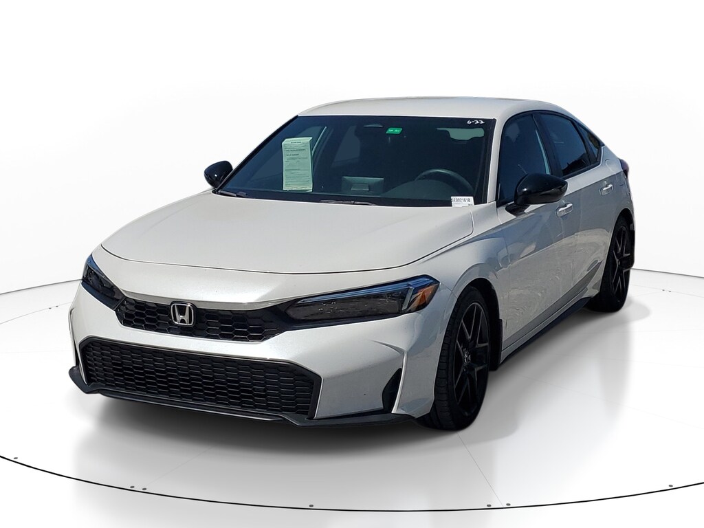 Certified 2025 Honda Civic Hatchback Sport Sport CVT