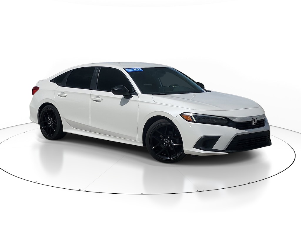 Certified 2022 Honda Civic Sedan Sport Sport CVT