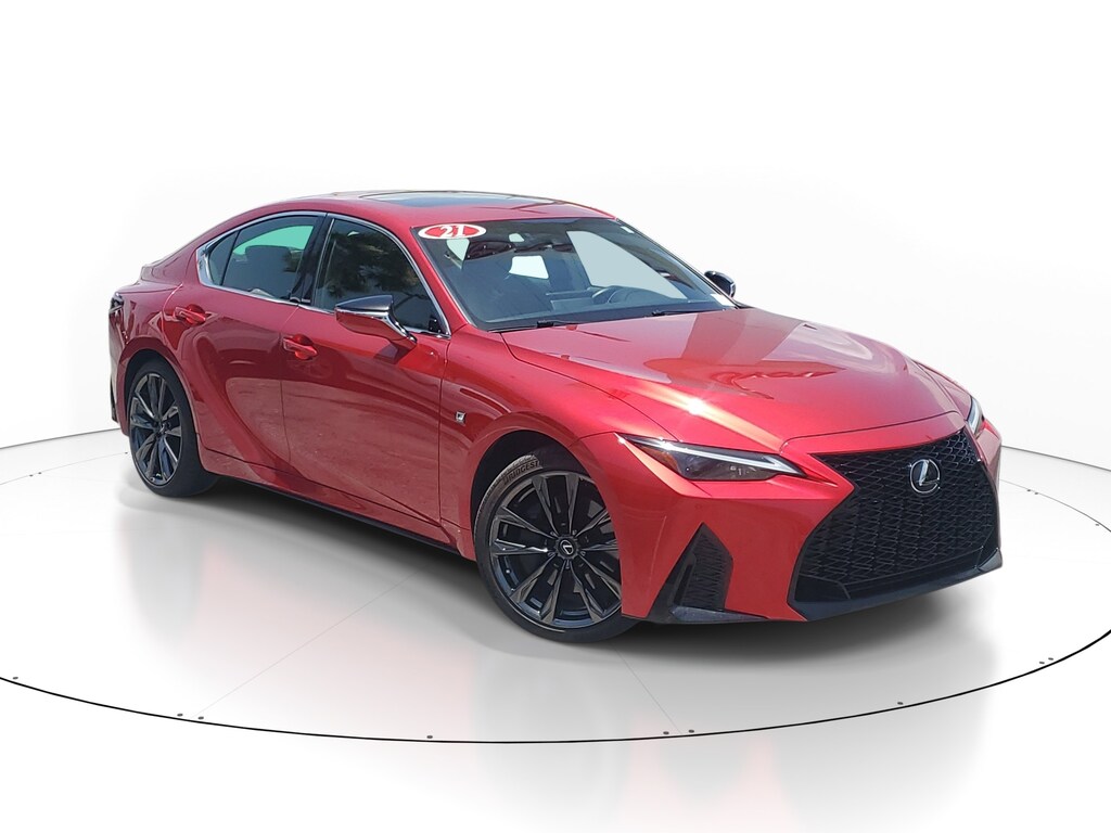 Used 2021 Lexus IS 350 F SPORT Sedan