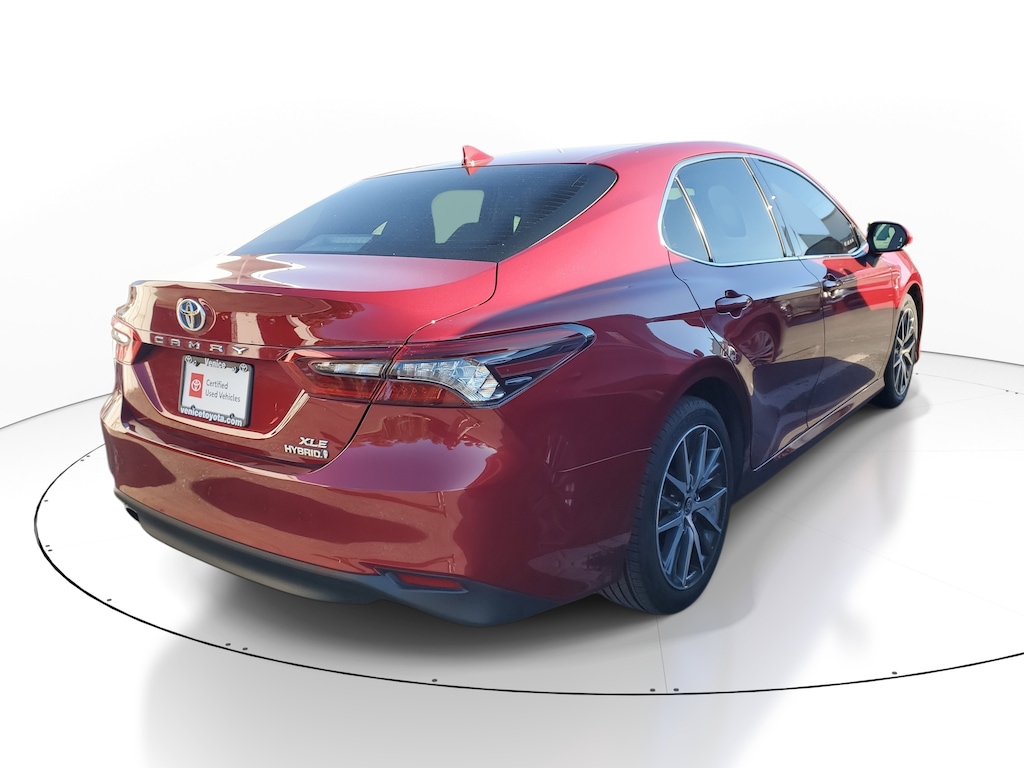 Certified 2022 Toyota Camry Hybrid XLE Sedan