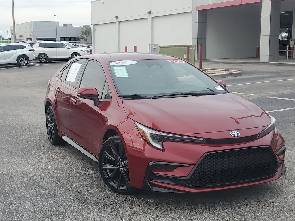 Certified 2024 Toyota Corolla Hybrid SE Sedan