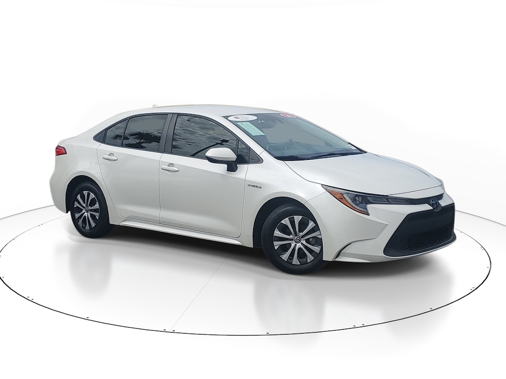 Used 2021 Toyota Corolla Hybrid LE Sedan