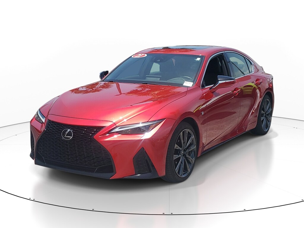 Used 2021 Lexus IS 350 F SPORT Sedan
