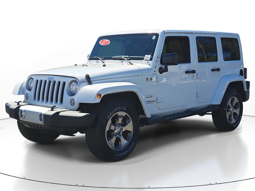 Used 2017 Jeep Wrangler JK Unlimited Sahara 4x4 SUV
