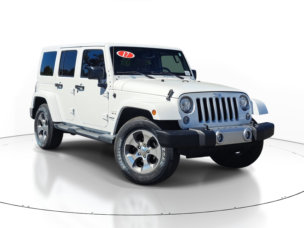 Used 2017 Jeep Wrangler JK Unlimited Sahara 4x4 SUV