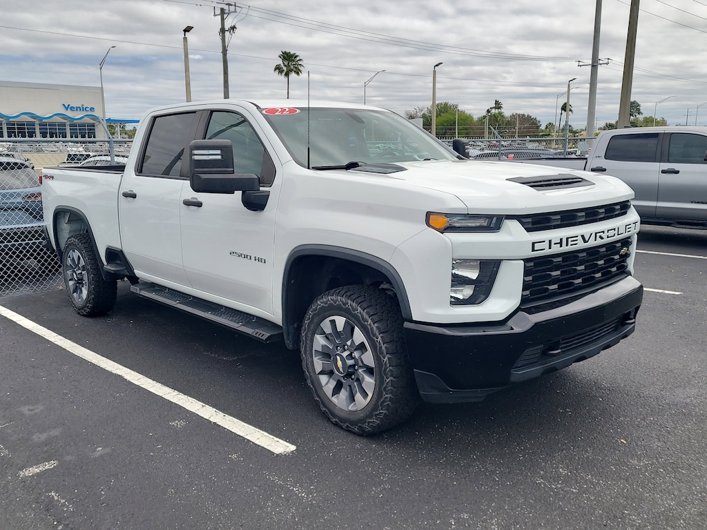 Used 2022 Chevrolet Silverado 2500 HD Custom Truck Crew Cab