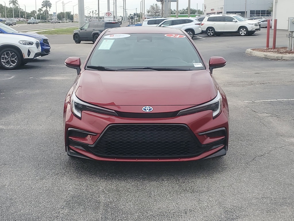 Certified 2024 Toyota Corolla Hybrid SE Sedan