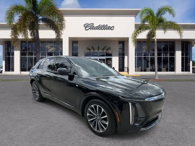 Certified 2024 Cadillac LYRIQ Sport 1 with VIN 1GYKPTRK1RZ121827 for sale in Pembroke Pines, FL