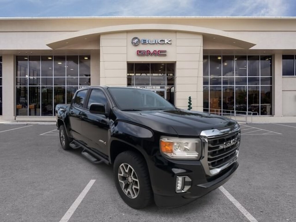 Used 2021 GMC Canyon 4WD AT4 w/Leather Truck
