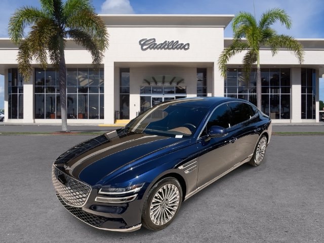 Used 2024 GENESIS Electrified G80 Base with VIN KMTGE4S19RU008022 for sale in Pembroke Pines, FL