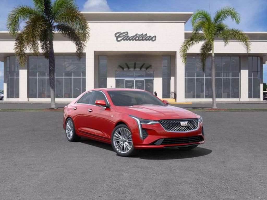 New 2025 Cadillac CT4 Premium Luxury Sedan