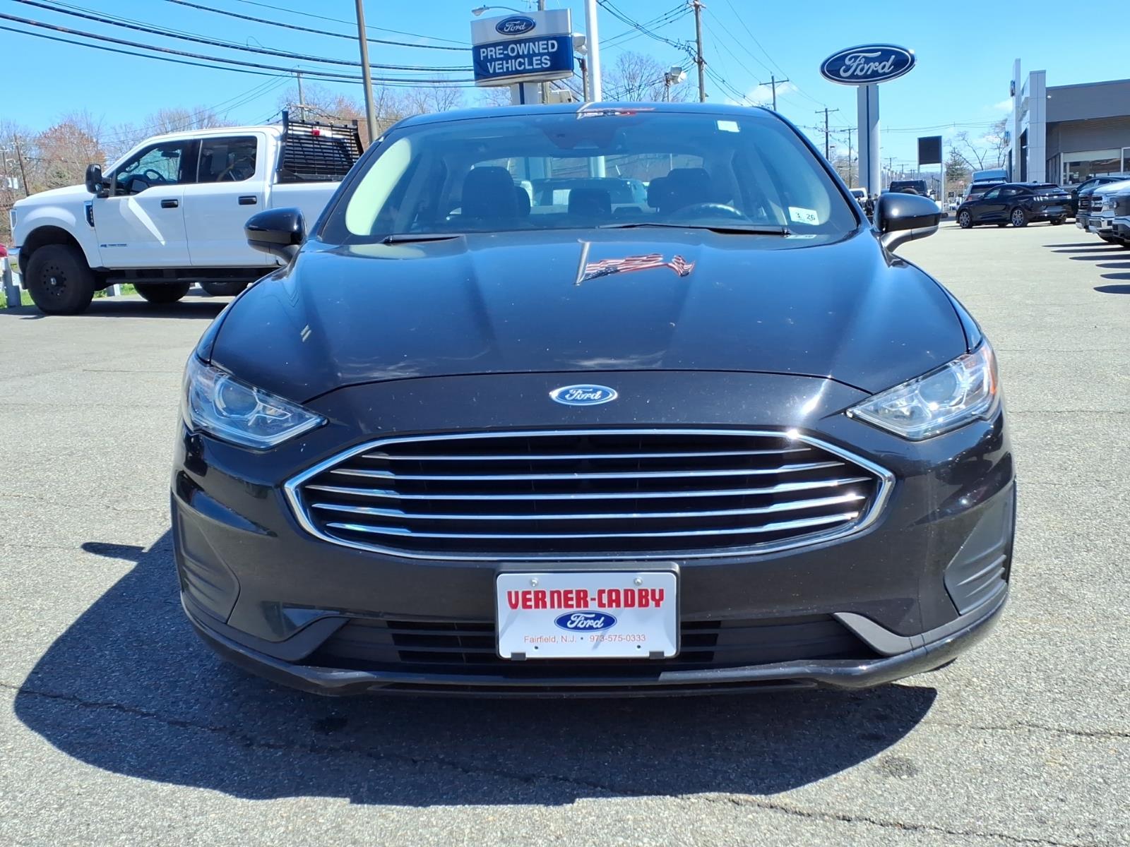 Used 2020 Ford Fusion Hybrid SE with VIN 3FA6P0LU6LR155828 for sale in Fairfield, NJ