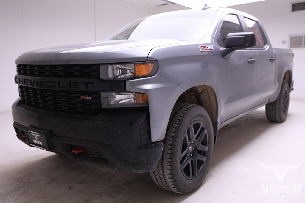 Used 2022 Chevrolet Silverado 1500 LTD Custom Trail Boss Truck Crew Cab