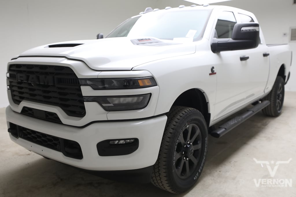 New 2026 Ram 2500 Black Express Crew Cab 4x4 6'4 Box Pickup