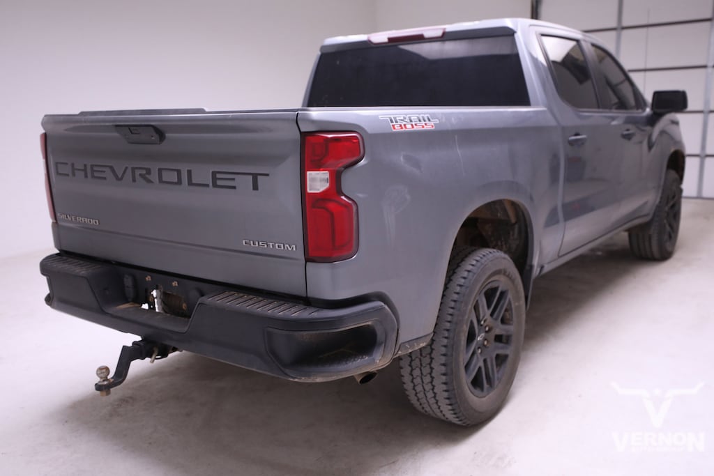 Used 2022 Chevrolet Silverado 1500 LTD Custom Trail Boss Truck Crew Cab