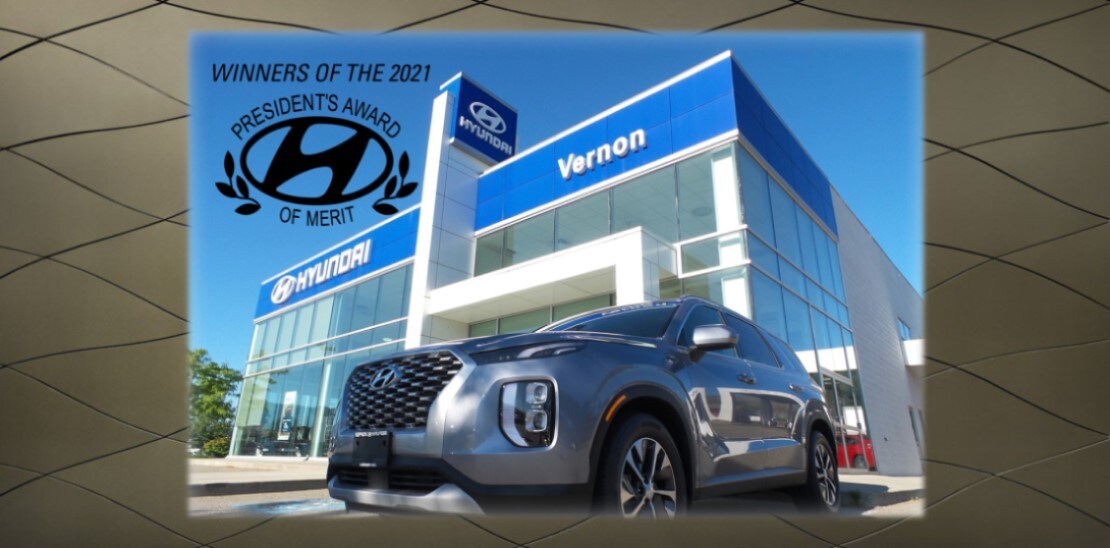 2021 President's Award of Merit Recipient | Vernon Hyundai