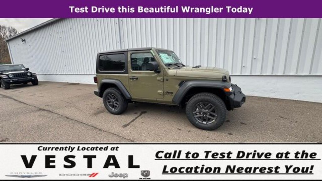 New 2026 Jeep Wrangler Sport S Sport Utility