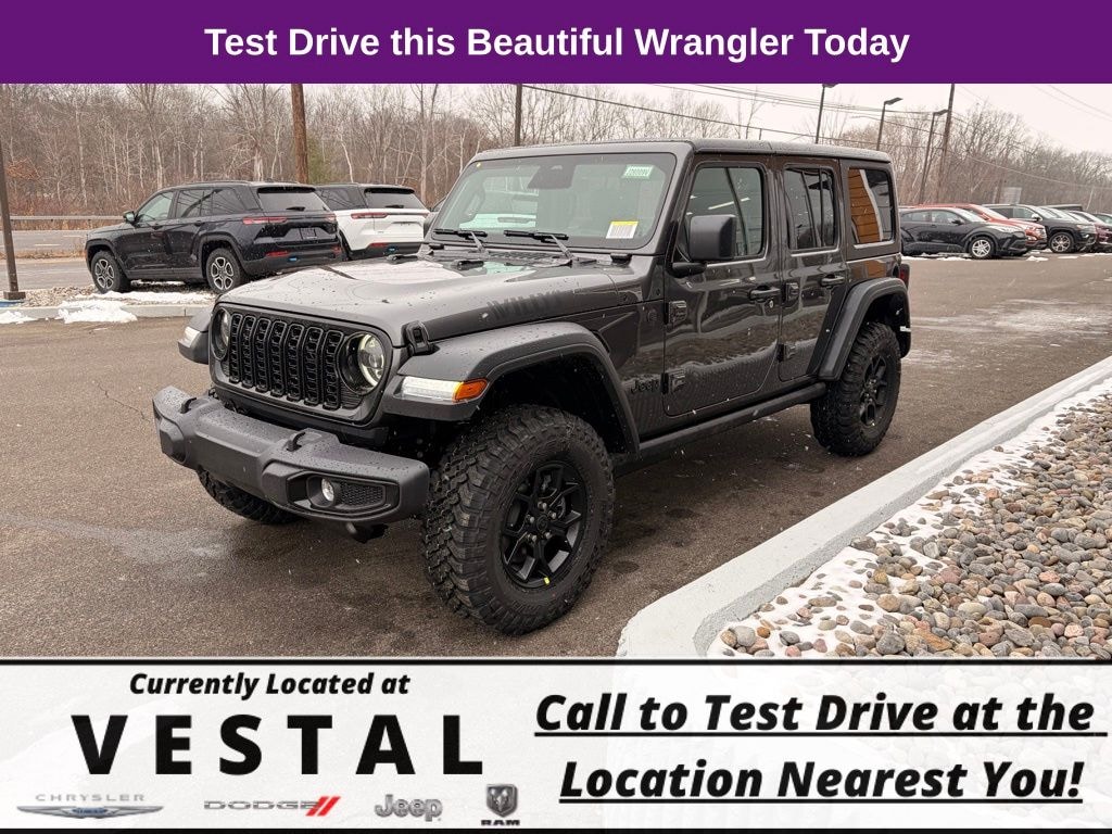 New 2026 Jeep Wrangler Willys Sport Utility