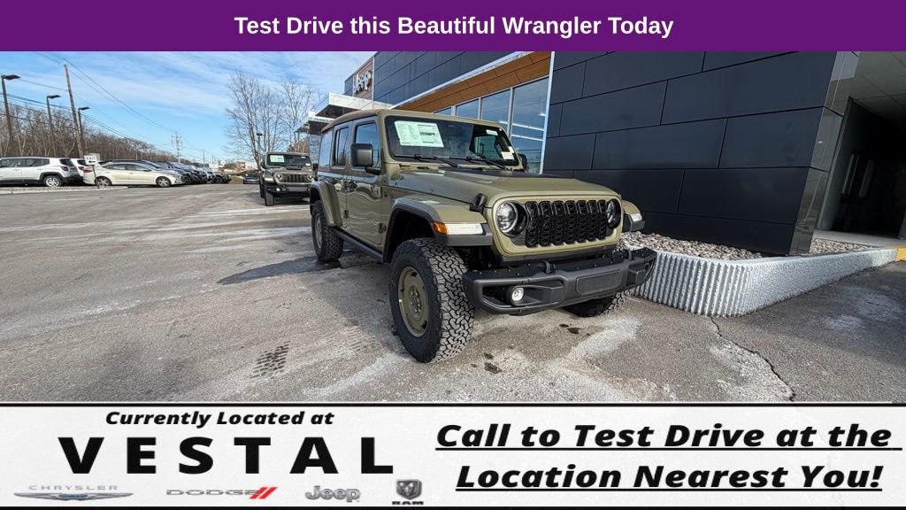 New 2026 Jeep Wrangler Willys 41 Sport Utility