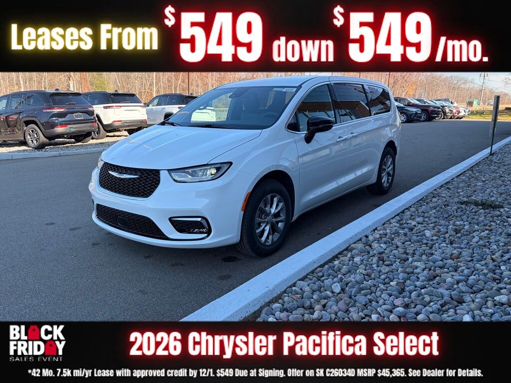 New 2026 Chrysler Pacifica Select Passenger Van