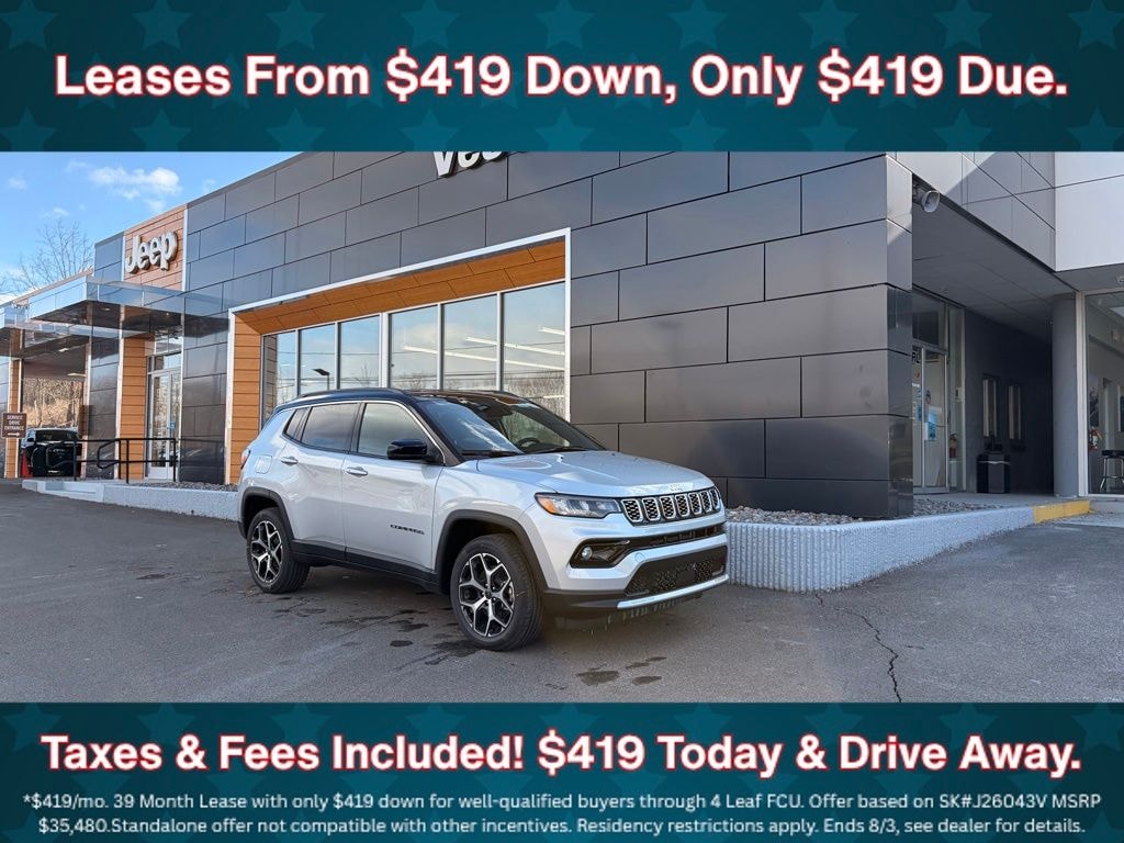 New 2026 Jeep Compass Limited Sport Utility