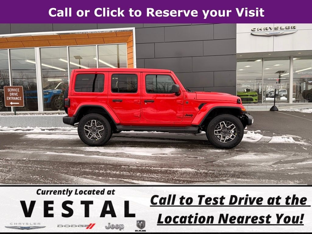 New 2026 Jeep Wrangler Sahara Sport Utility