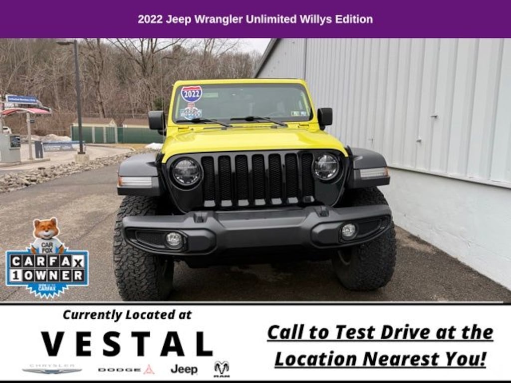 Used 2022 Jeep Wrangler Unlimited Sport SUV