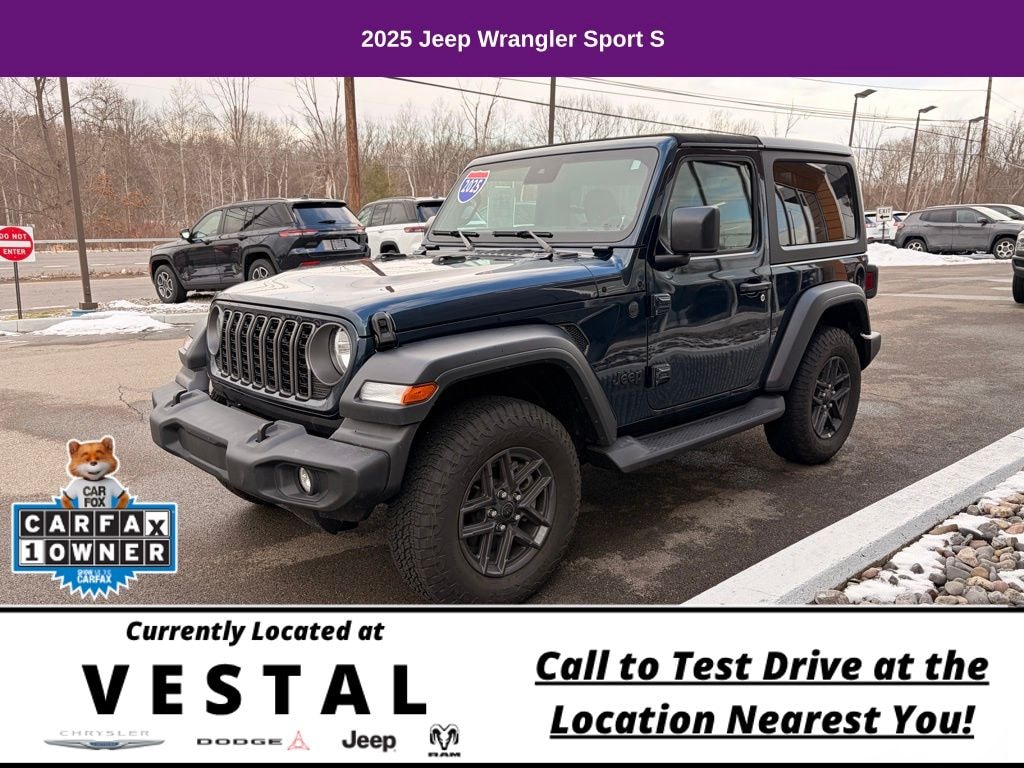 Used 2025 Jeep Wrangler Sport SUV