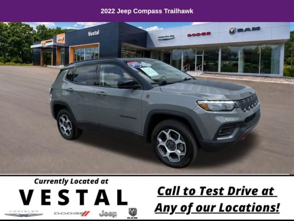 Used 2022 Jeep Compass Trailhawk SUV